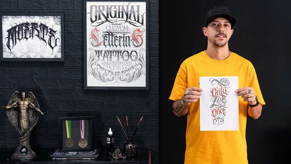 Lettering para tatuajes