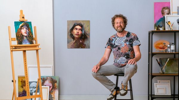 Retratos contemporáneos al óleo